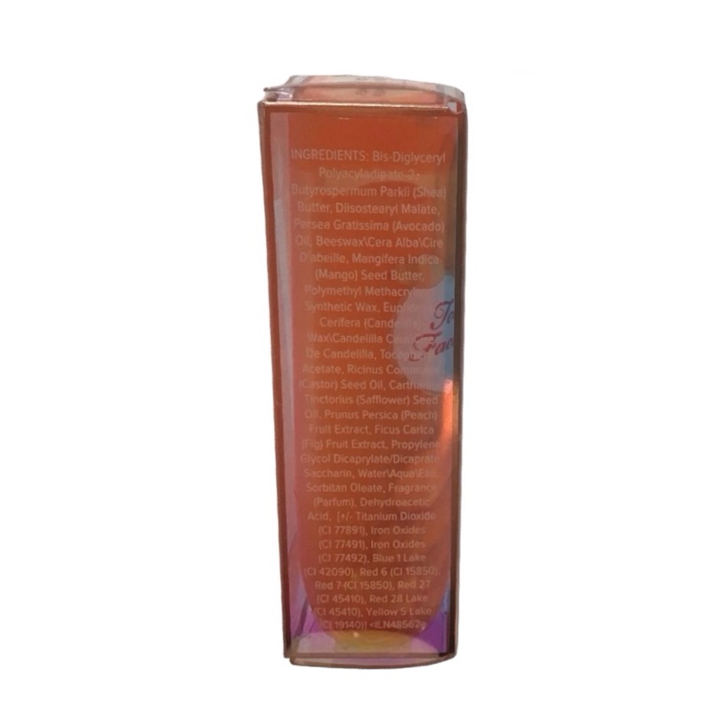 Too Faced Peach Bloom Color Blossoming Lip Balm, Peach Punch - Picture 6 of 9
